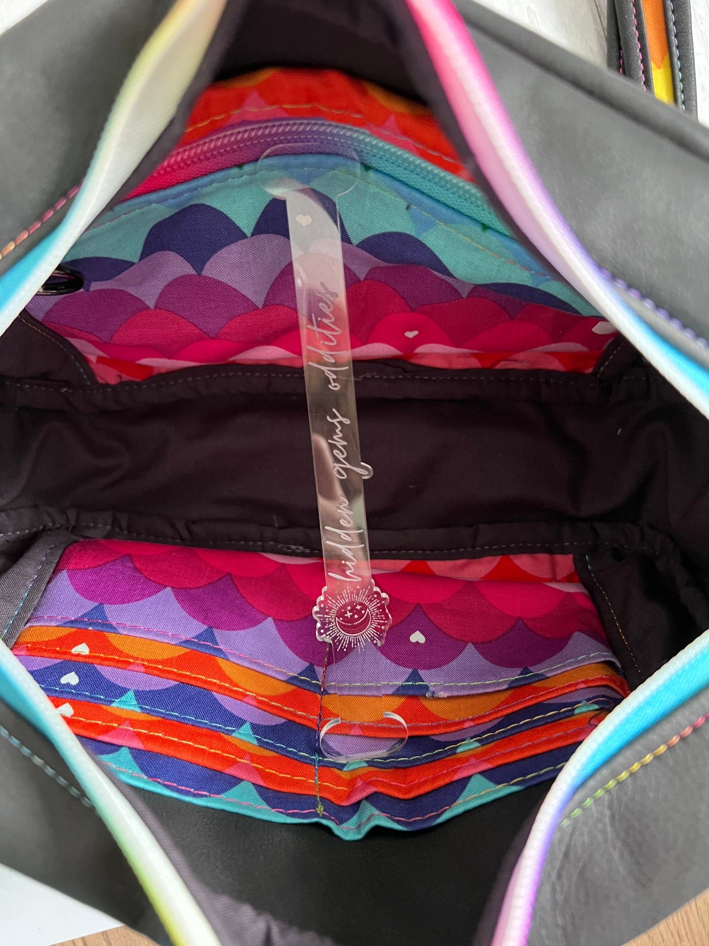 Elephant gifts, elephant bag, colourful handbag, rainbow handbag, quilted handbag, crossbody bag, crossbody bag women, rectangle bag