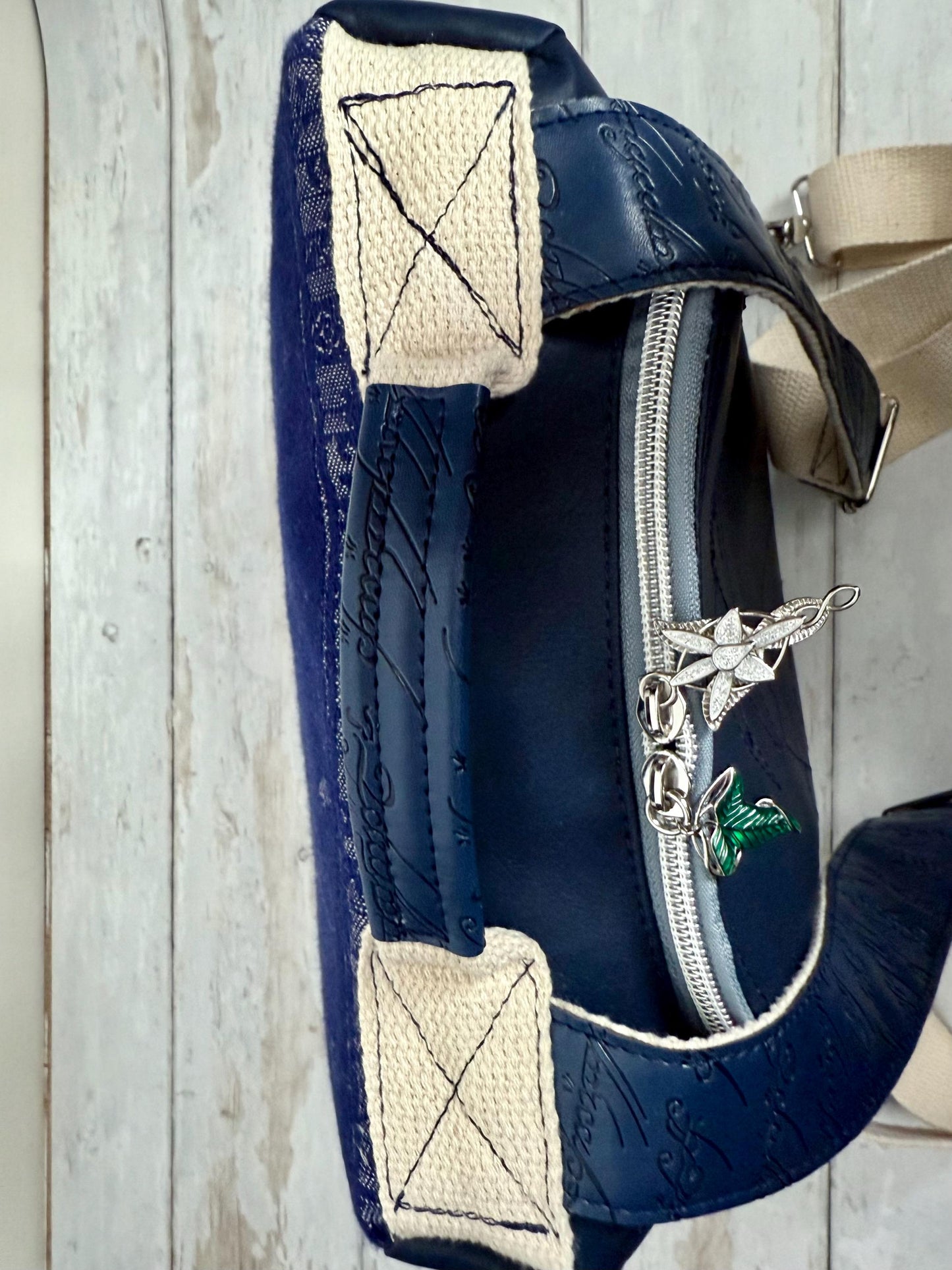 Wrap scrap bag, antitheft backpack, lotr gift, hobbitcore gift, vegan backpack, fantasy lover gift, gift for geeky girlfriend, wrap bag