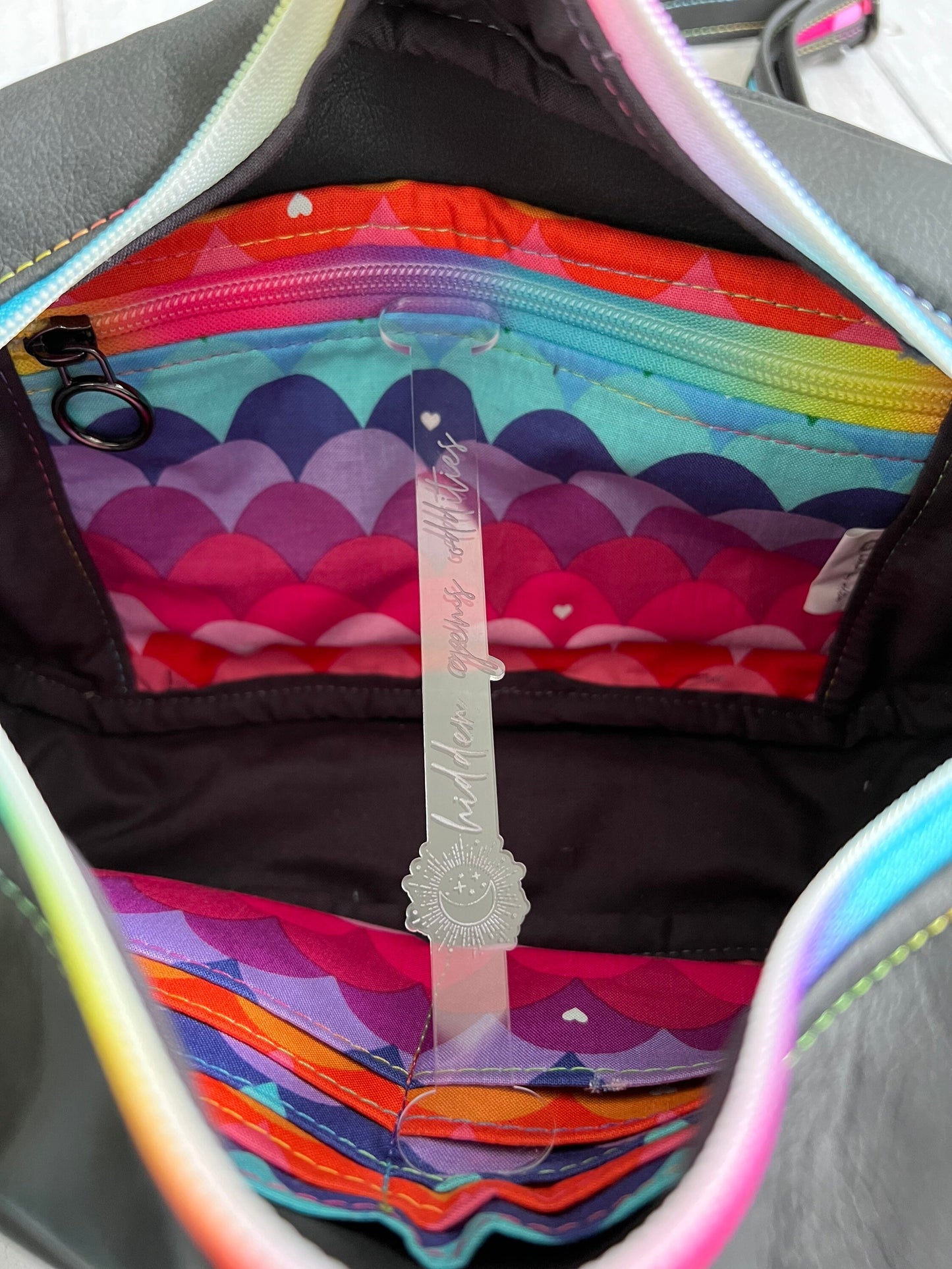 Elephant gifts, elephant bag, colourful handbag, rainbow handbag, quilted handbag, crossbody bag, crossbody bag women, rectangle bag