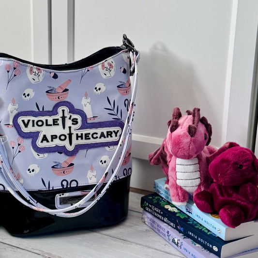 Fourth Wing Bag, Fourth Wing Crossbody Bag, Dragon Bag, Booktok merch, book lover gifts, smut merch, black shoulder bag, medium shoulder bag