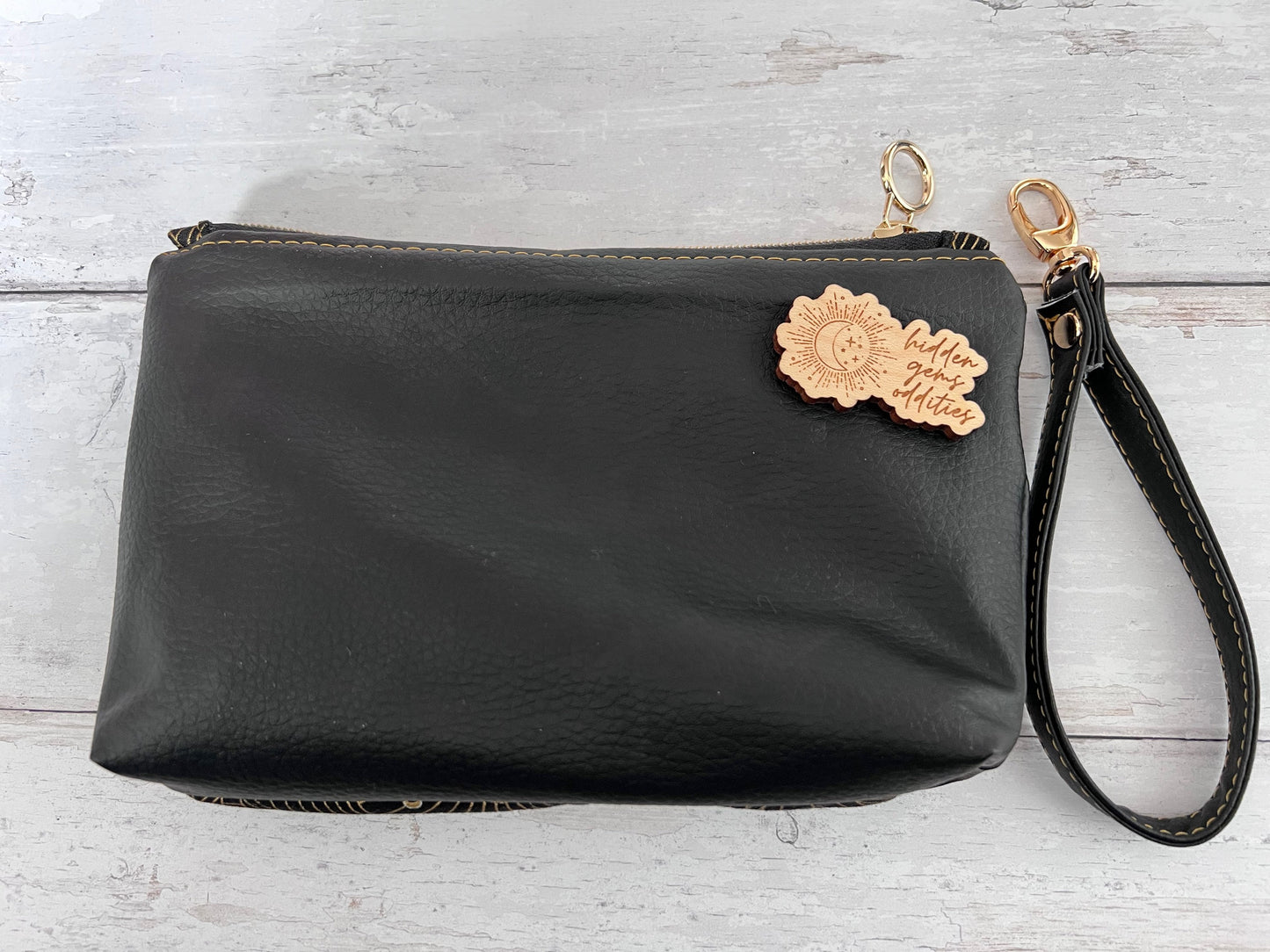 Make up Bag, Pencil Case, Toiletry Holder, Cosmetics Zip Pouch, Wristlet, Gifts for Vegans, Gift for witches, Back to school, bullet journal