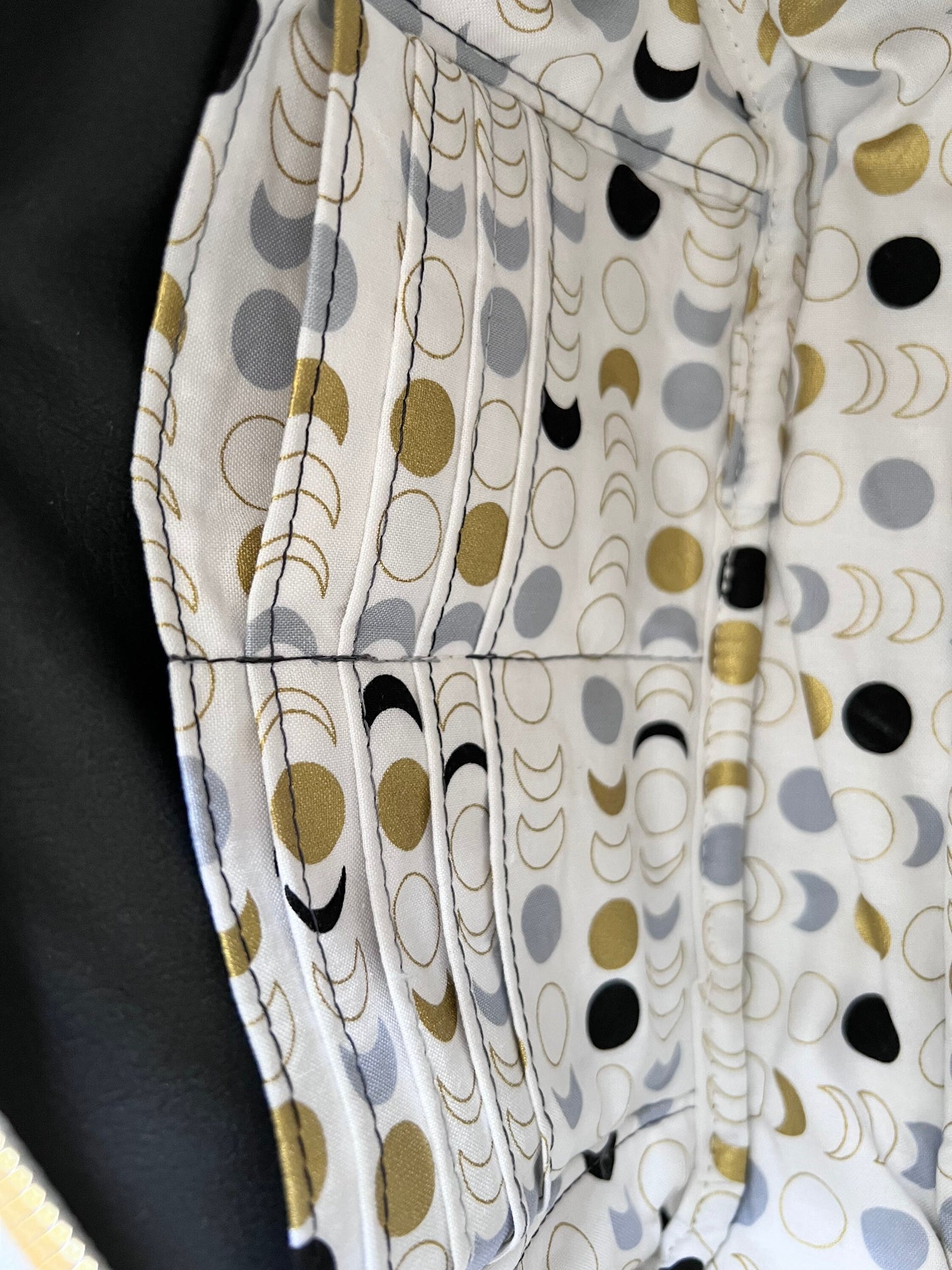 Witchy gift, moon phases bag, moon bag, celestial bag, bag for witch, Samhain gift, night sky bag, rectangle handbag, crossbody bag