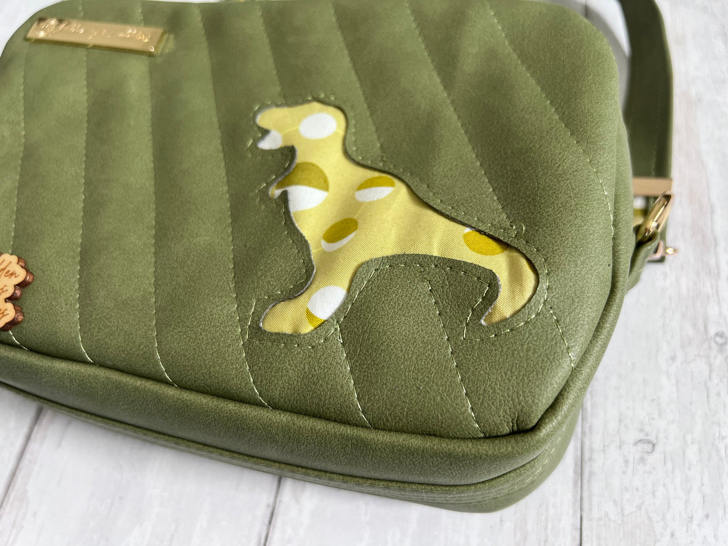 Gift for dinosaur lover, palaeontology gift, dinosaur gift, dinosaur bag, everyday bag, rectangle bag, science girl gift, t-Rex bag