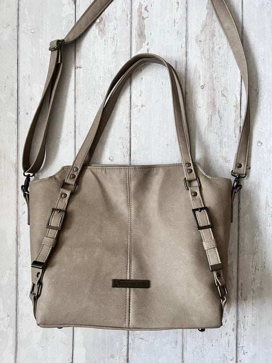 Vegan Leather Bag, Slouchy Bag, Tote bag with pockets, bag with strap, new job gift, Work Bag, Minimalist bag, laptop bag, office bag women