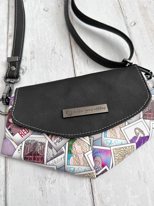 Taylor swiftie merch, eras tour merch, eras tour outfits, swiftie gifts, swiftie fiancé gift, swiftie mama, eras tour bag, vegan phone bag