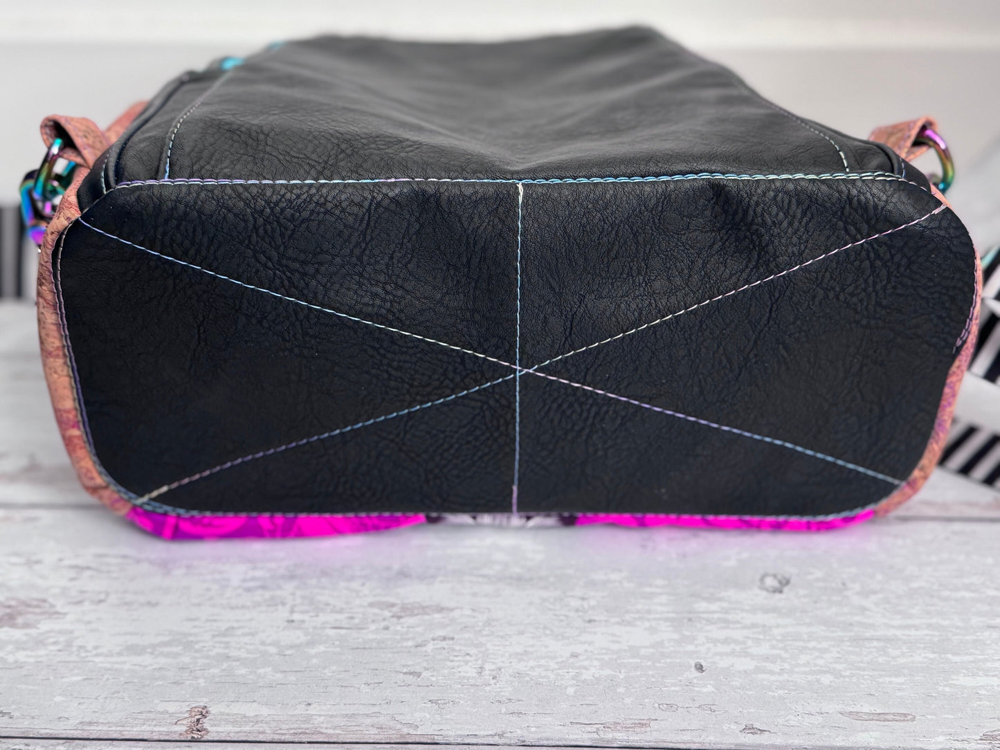 Witchy bag, gift for witches, emo bag, goth girl gifts, teen girl gift, goth bag, antitheft backpack, vegan bag, Yule gift, punk girl gift