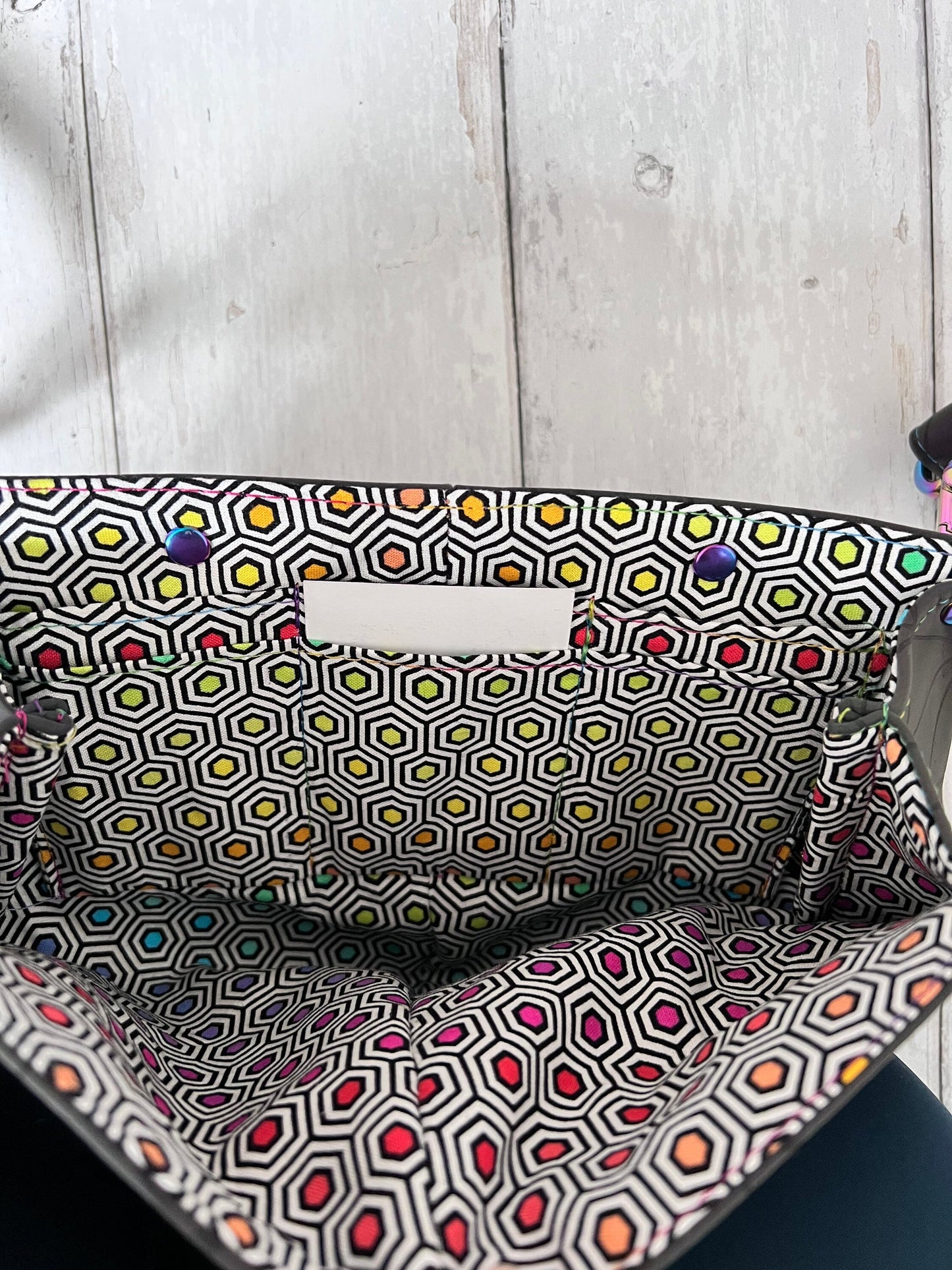 Crossbody handbag, punk bag, vegan handbag, gift for daughter, teen girl gift, gift for goth, emo style handbag, small crossbody