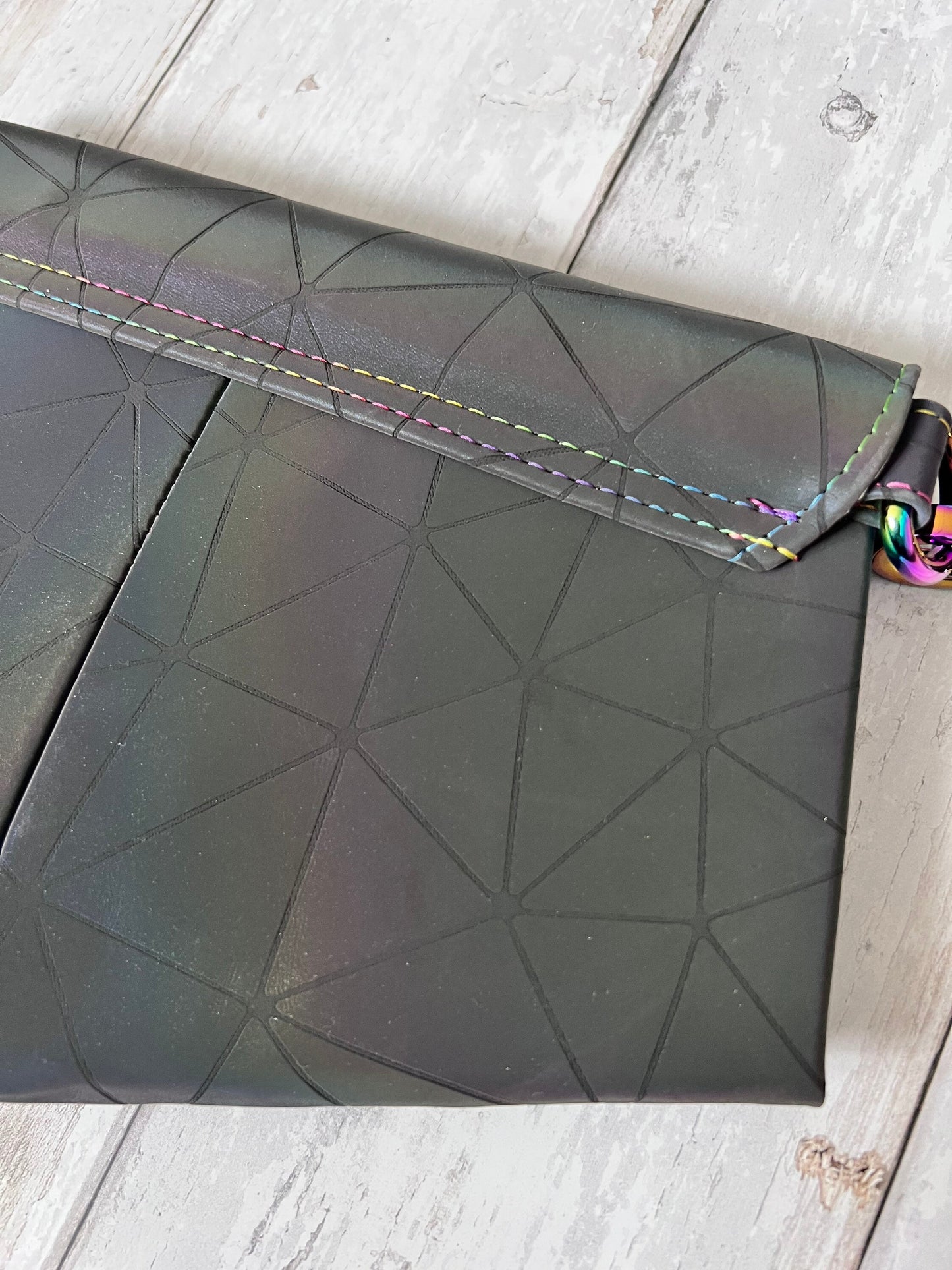 Crossbody handbag, punk bag, vegan handbag, gift for daughter, teen girl gift, gift for goth, emo style handbag, small crossbody